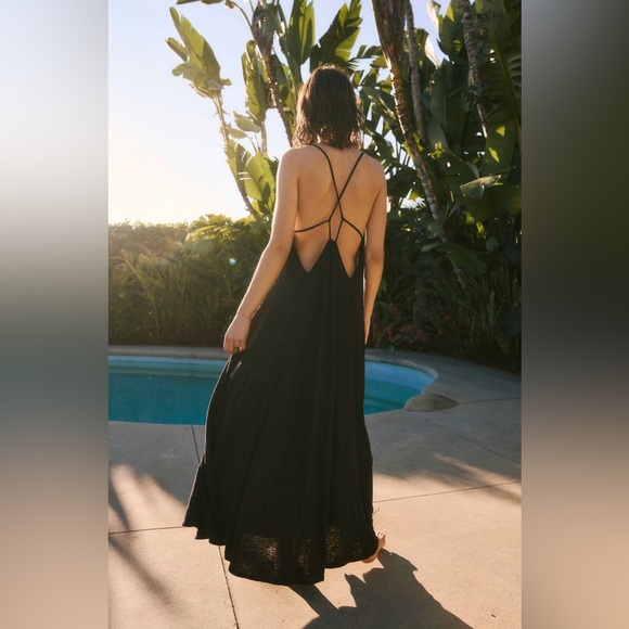 Free People Eros Maxi Dress in Candy Lilac, Size Medium / NWT! - Picture 5 of 6